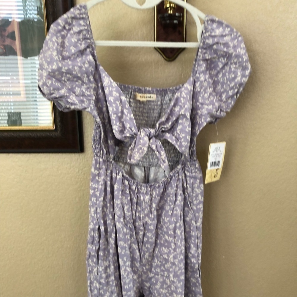 NWT Rewind Floral Print Jumpsuit Size Small - Picture 5 of 9